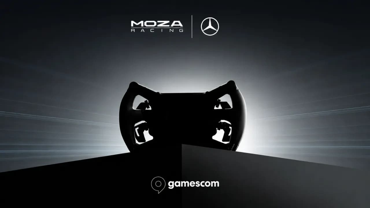 MOZA Brings Mercedes, Porsche, Ford Wheels and Its First MotoGP Hardware to Gamescom 2026