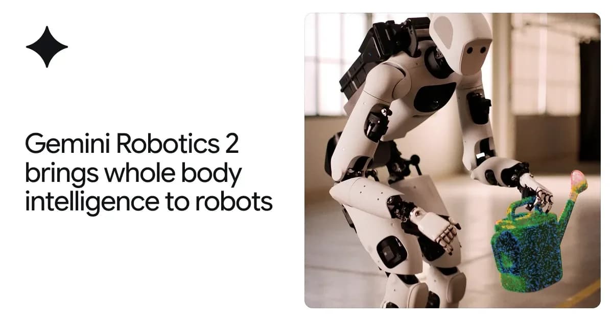 Gemini Robotics 2 od Google DeepMind: kontrola całego ciała robota, ale skuteczność wciąż skacze od 32% do 92%