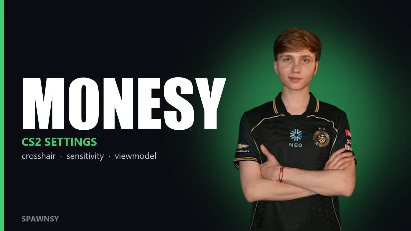 m0NESY CS2 Settings: Crosshair, Sensitivity, Resolution and Viewmodel