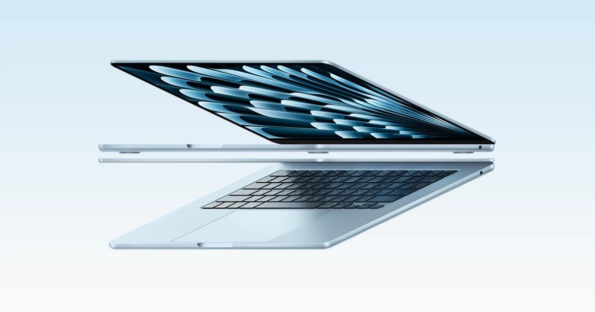 MacBook Air na oficjalnej grafice Apple