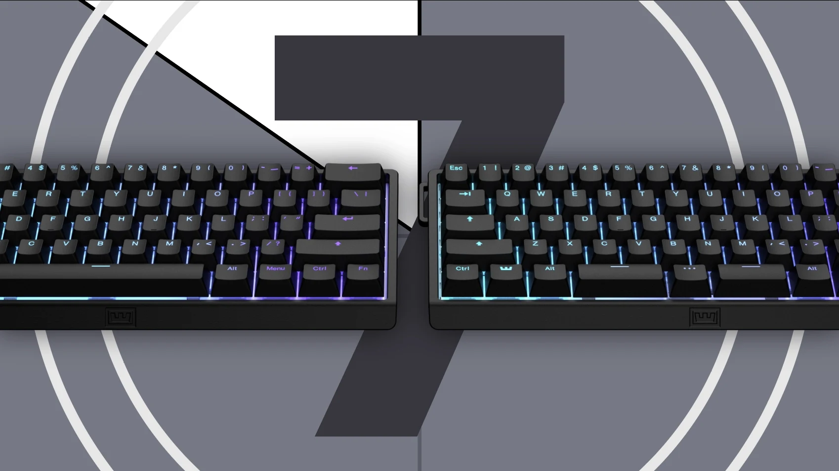 Wooting 60HE v2 na oficjalnej grafice produktowej